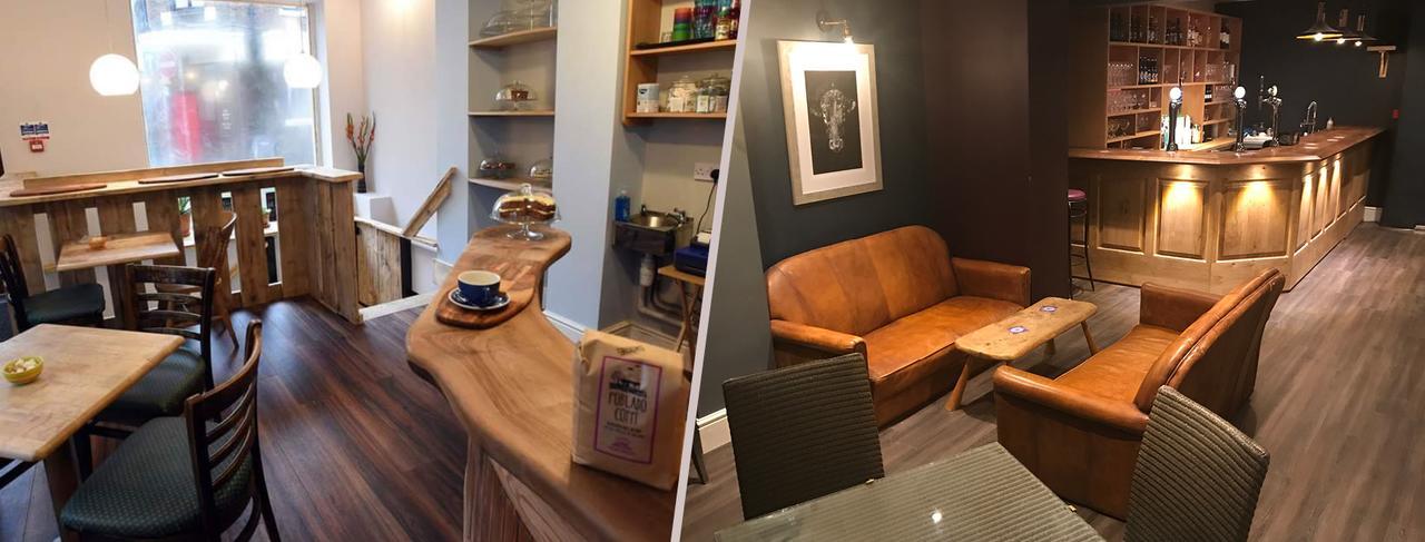카나번 Ty Glyndwr Bunkhouse, Bar And Cafe 호스텔 외부 사진
